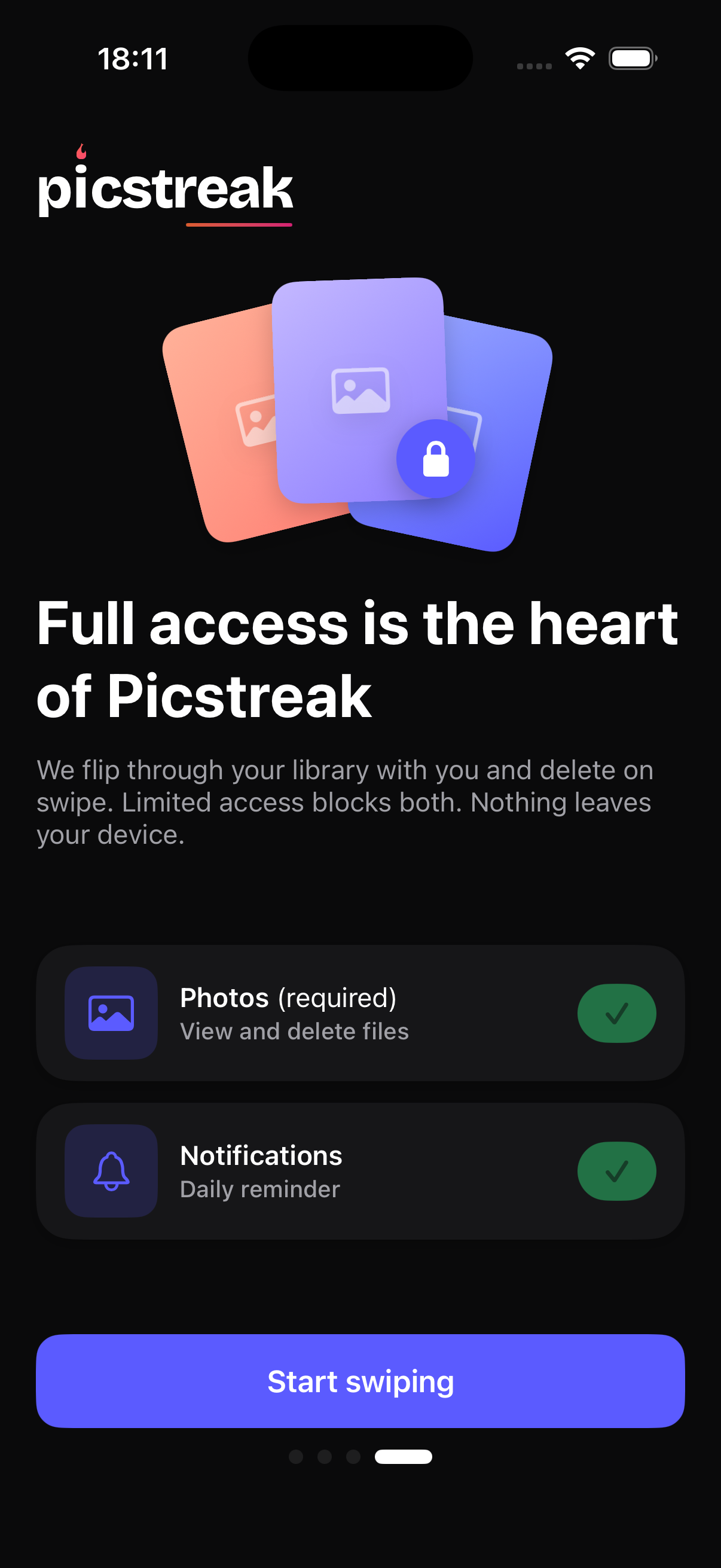 Privacy first access